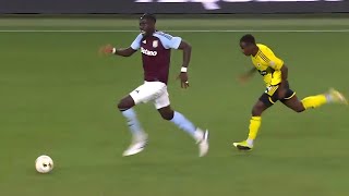 Amadou Onana Aston Villa Debut vs Columbus Crew •Friendly Match 2872024 [upl. by Tallu]