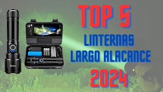 🔴🔦 Las 5 MEJORES linternas tácticas de Alta potencia más baratas en AMAZON 2024✅  LINTERNAS LED [upl. by Akinihs]