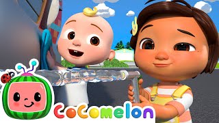 Fire Truck Wash Song  CoComelon Nursery Rhymes amp Kids Songs [upl. by Sweyn]