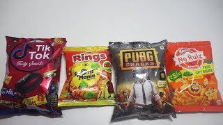 Top 4 Best Pubg SnacksTik Tok SnacksMouto Patlu Rings and No Rulz [upl. by Pasol]