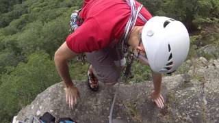 Climbing Pontesford Rocks [upl. by Aciemaj]