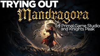 Trying Out Mandragora Mandragora Demo Gameplay [upl. by Kaycee677]