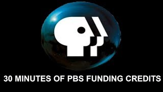 835 30 Minutes of PBS Funding Credits Mark II [upl. by Anidualc458]