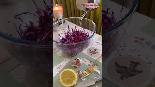 Recette express de pickles de chou rouge Facile et Délicieuse [upl. by Elrebma400]