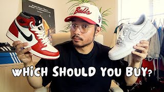 Jordan 1 Vs Air Force 1  Which Iconic Sneaker Should You Buy [upl. by O'Meara]