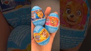 Paw Patrol Surprise Eggs 🐾 Chocolate 🐶 pawpatrol unboxing [upl. by Helali]