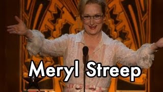 Meryl Streep Presents the 40th AFI Life Achievement Award to Shirley MacLaine [upl. by Gladwin]