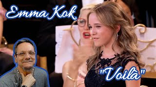 Emma Kok 15 Year Old Sings Voilà – André Rieu  First Time Reaction Just so overwhelming [upl. by Nomde]