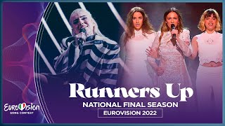 RunnersUp in National Final Season Eurovision 2022 [upl. by Demahum]