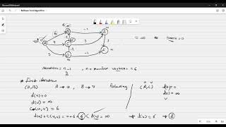 26 Bellman Ford Algorithm بالعربي [upl. by Gine]