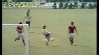 Bobby Stokes goal for Southampton v Manchester United FA Cup Final 1976 behind the goal new angle [upl. by Hoppe]