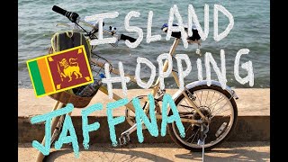 RIDING BICYCLE IN JAFFNA  DELFT ISLAND WITH NOMADIC INDIAN amp KATE [upl. by Nuarb]