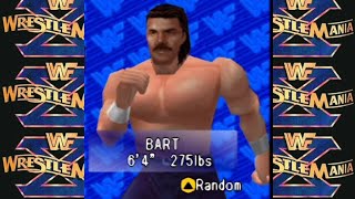 Bart Gunn entrance and theme  WWF WrestleMania X by GM Spectre Nintendo 64 [upl. by Reuben588]