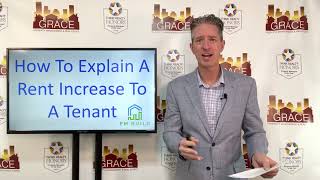 How To Explain A Rent Increase To A Tenant [upl. by Jaunita]