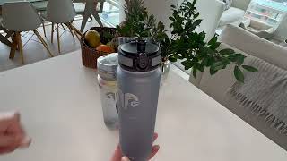 Embrava Best Sports Water Bottle 32oz Large Fast Flow Flip Top Leak Proof Lid Review [upl. by Ardet846]