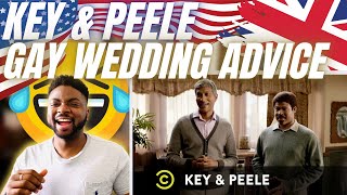 🇬🇧 BRIT Rugby Fan Reacts To KEY AND PEELE GAY WEDDING ADVICE [upl. by Flint]