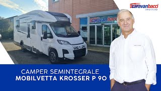 Camper semintegrale Mobilvetta Krosser P90  Nuovo [upl. by Tung823]