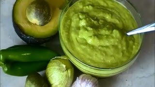 Salsa de aguacate con tomatesRecetasdeLuzMa [upl. by Ainalem]