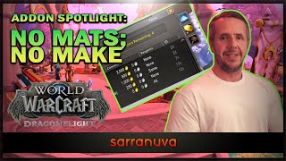 WoW Addon Spotlight No Mats No Make for Crafting Orders [upl. by Berey]