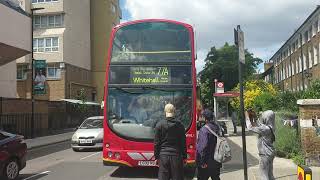 WVL1  LG02 KGP  Blind Change  Stockwell Bus Garage 70th Year opening day [upl. by Maier]