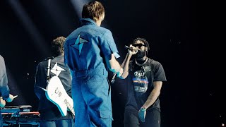 OrelSan  Rêves bizarres feat Damso  Accor Arena Bercy  190322 [upl. by Nylyrehc]