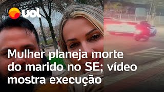 Médica articula e planeja morte de marido em Aracaju vídeos mostram execução [upl. by Ennaisoj]