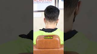 Hair patch service for men in delhi Natural human hair patches for men [upl. by Odnomar632]