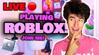 🛑LIVE PLAYING ROBLOX JOIN ME [upl. by Atsillac679]