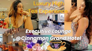 Luxury High Tea එකකට යමුද මාත් එක්ක🩷 High Tea  Executive Lounge  Cinnamon Grand Hotel ☕️🫖 [upl. by Katine198]