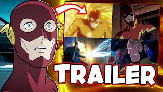 Crisis on Infinite Earths Movie Trailer Breakdown New Multiverse Earths Animated Cameos amp More [upl. by Annemarie]