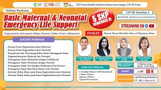 Webinar Basic Maternal amp Neonatal Emergency Life Support 5 SKP Kemenkes RI [upl. by Solakcin]