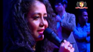 Neha Kakkar Live  Bollywood Mashup  Parul University [upl. by Namor]