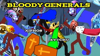 Bloody Generals  STICK WAR LEGACY ANIMATION  Kytchu Xiphos Final Boss Griffon [upl. by Anilrac]