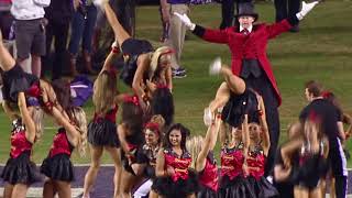 TCU Spirit Circus Routine 2017 [upl. by Kinnon]