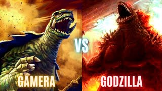 Gamera vs Godzilla  In Hindi  Multiversh [upl. by Wendye]