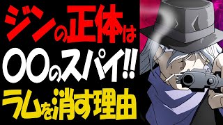 黒の組織のジンはスパイだった！RUMを消し去る衝撃的な伏線が登場【コナン考察】 [upl. by Anibur]