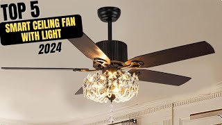 Best Chandelier Ceiling Fan with Light in 2024 [upl. by Lledner550]