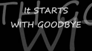 Starts With Goodbye Carrie Underwood with Lyrics [upl. by Verada594]