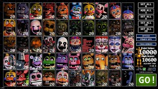 EU PASSEI DO MAIOR DESAFIO DE TODOS O MODO 5020 DA ULTIMATE CUSTOM NIGHT [upl. by Leira165]