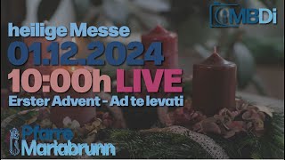 heilige Messe I Live aus Mariabrunn [upl. by Lyram727]