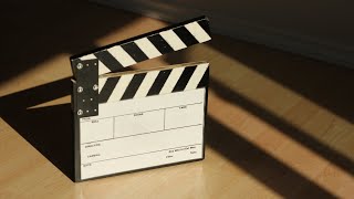 DIY clapper board How to Make one [upl. by Tiedeman]