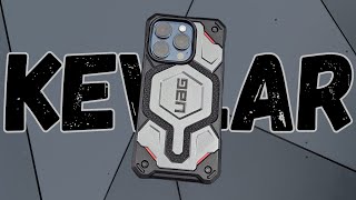 iPhone 15 Pro UAG Monarch Pro Kevlar Case Review [upl. by Arahas]