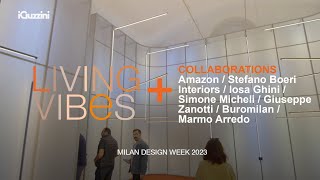 iGuzzini  Milan Design Week 2023 Living Vibes amp collaborations [upl. by Rebak]