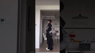 POV Get dressed with me fashion howtowearthriftedoutfits ootd [upl. by Ahsieki]