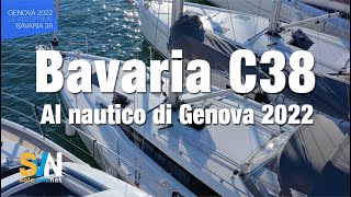 Bavaria C38 una delle barche a vela più visitate al salone nautico di Genova [upl. by Buskus]