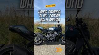 Honda CB1000R Black Edition WalkAround HondaMotorcyclesEU [upl. by Eugirne138]