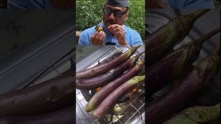 jackie shroff recipe  baingan bharta ♥️😋 ytshorts minivlog shortsfeed comedy food baingan [upl. by Antony861]