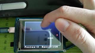 Snake Game Nokia Arduino Touch Display [upl. by Girard]