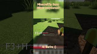 Minecraftta Bunu Biliyor Muydunuz Bazı Kısayol Tuşları [upl. by Stevie]