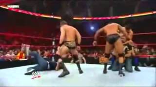 Batista returns 2009 and save Triple H YouTube [upl. by Catharina]